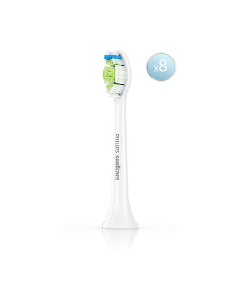Sonicare Diamond Clean Standard Brush Head 8 Pack HX6068/01